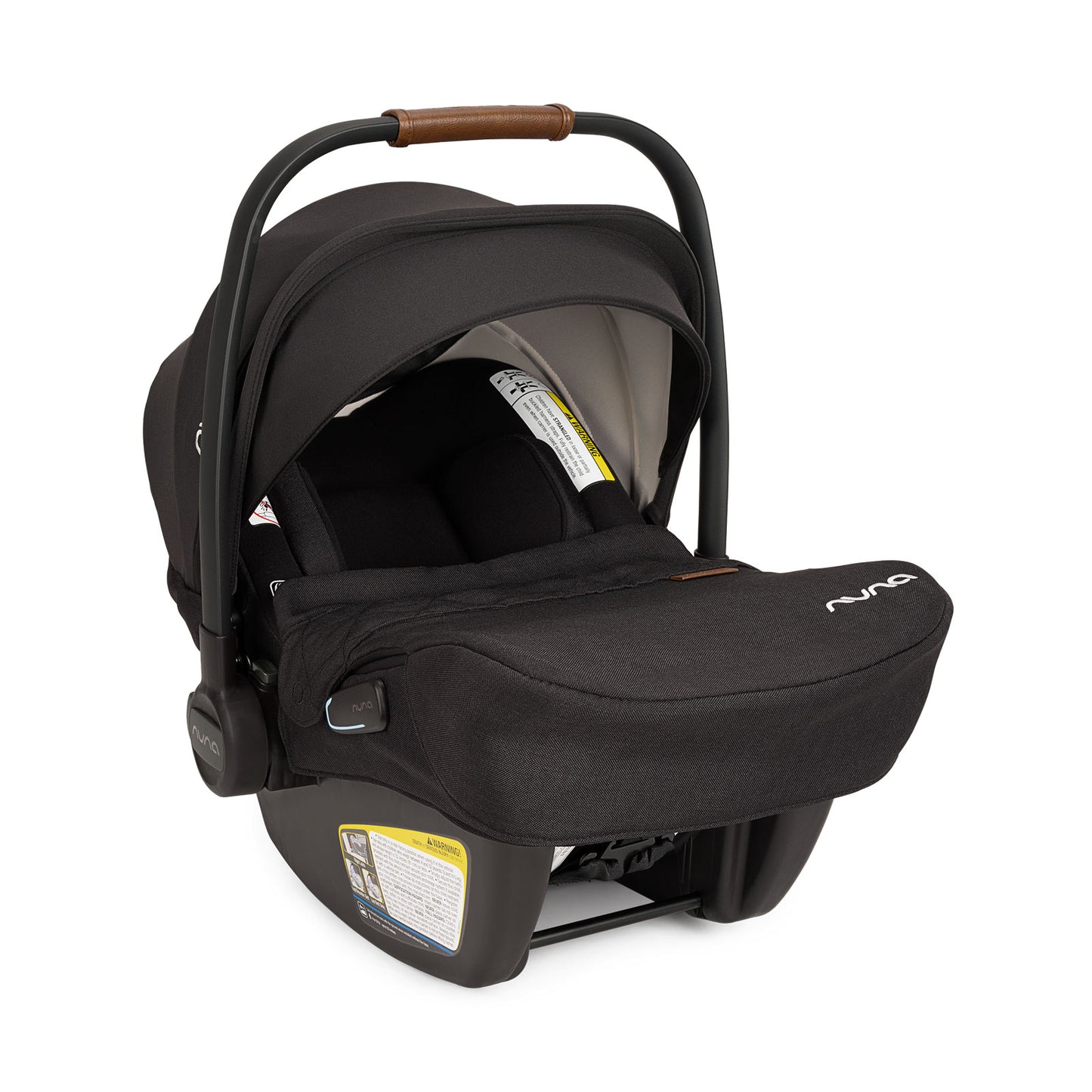 Nuna PIPA Lite RX Footmuff - Caviar on the Nuna PIPA Lite RX infant car seat