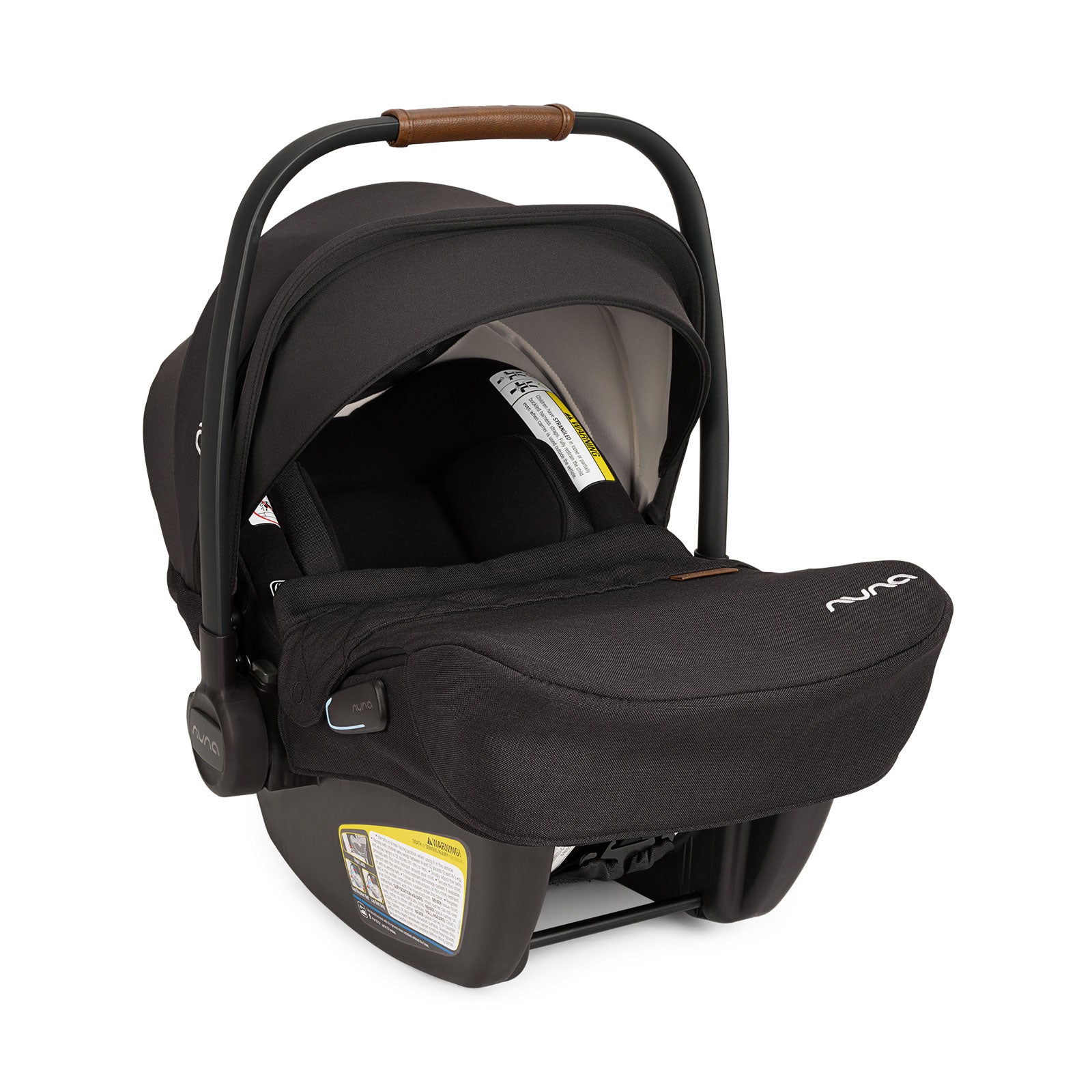 Nuna PIPA Lite RX Footmuff - Caviar on the Nuna PIPA Lite RX infant car seat