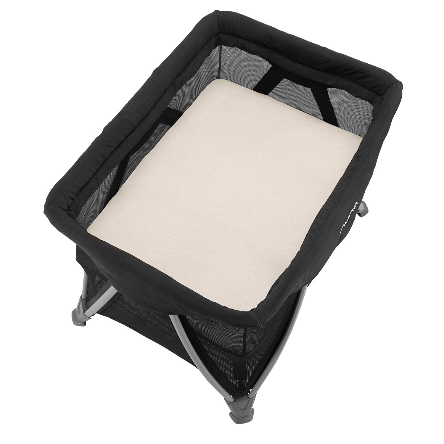 Nuna SENA Aire Play Yard with Zip-Off Bassinet - Caviar