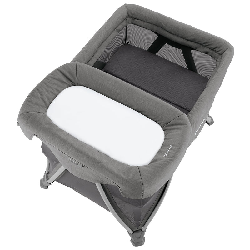 Nuna SENA Aire Play Yard with Zip-Off Bassinet and Changer - Granite