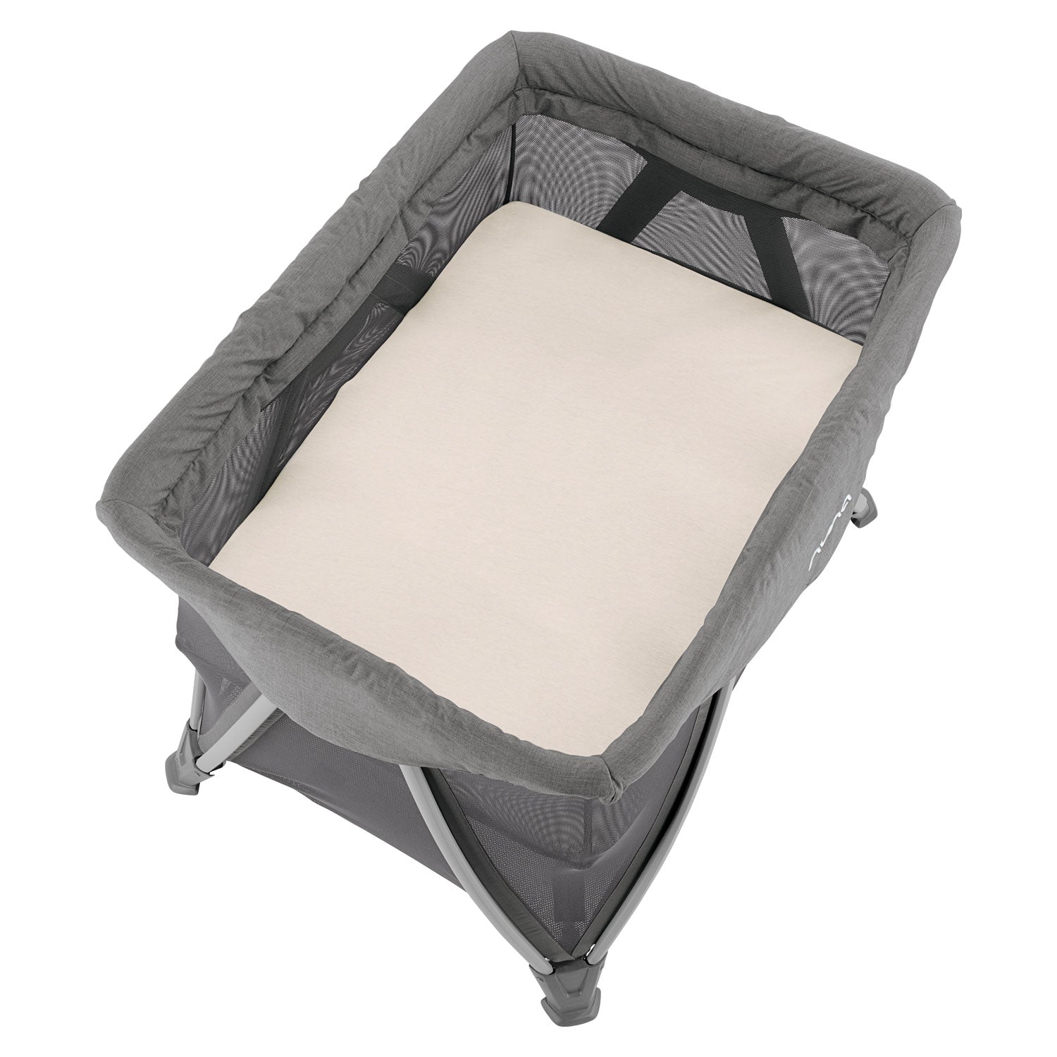 Nuna SENA Aire Play Yard with Zip-Off Bassinet and Changer - Granite
