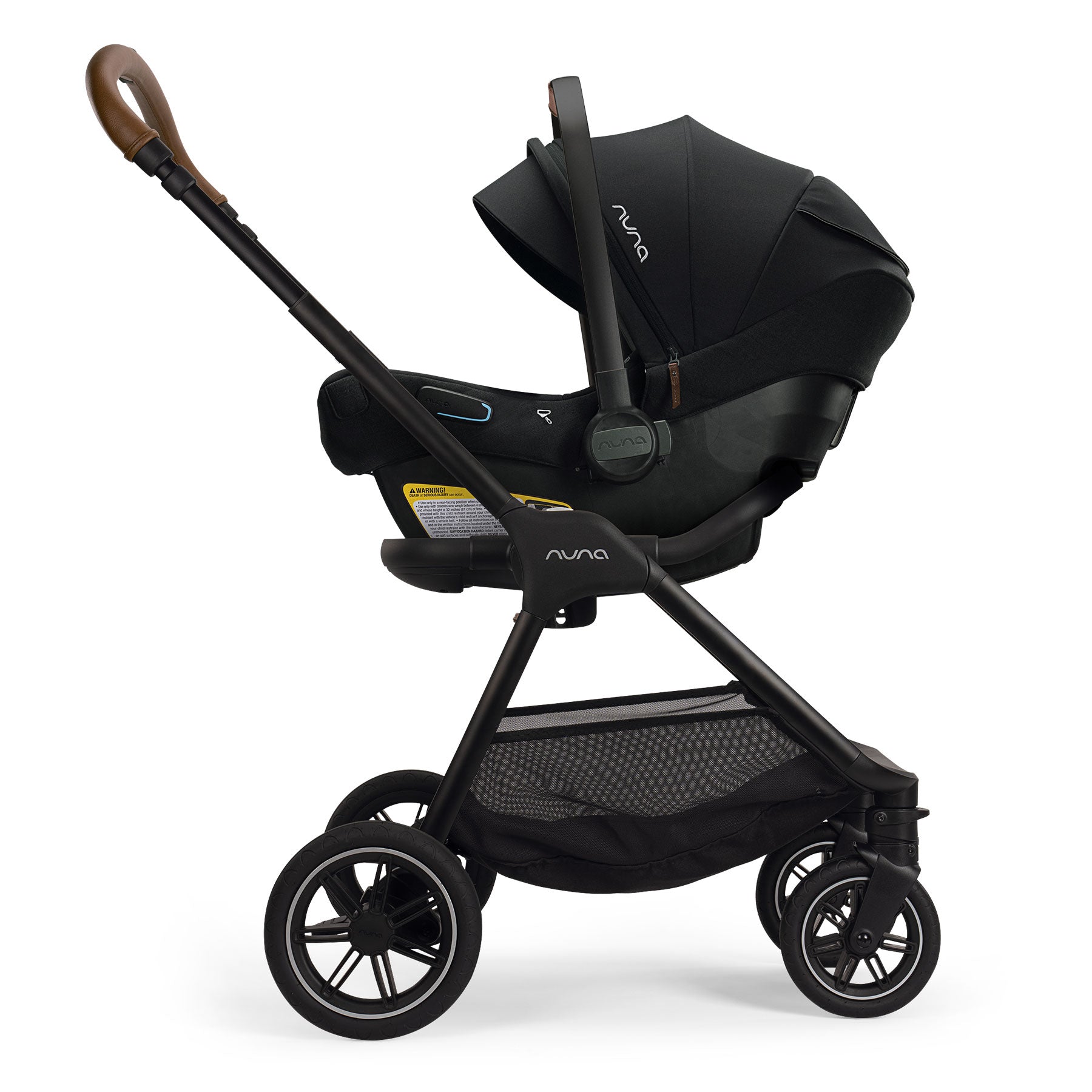 Nuna TRIV Next Stroller with pipa lite RX car seat