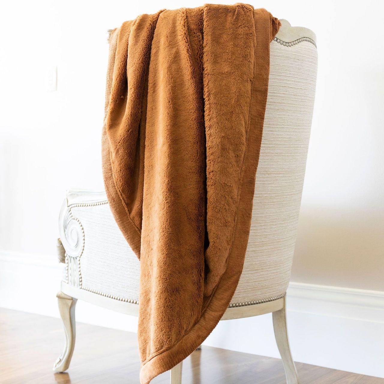 Saranoni Lush XL Blanket - Camel