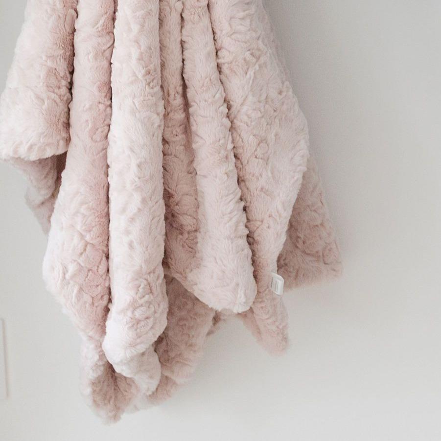 Saranoni Receiving Dream Blanket - Blush