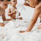 Toddlers using Parasol Co Clear+Pure Baby Wipes