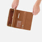 Hobo Bags Rachel Continental Wallet - Polished Leather - Truffle