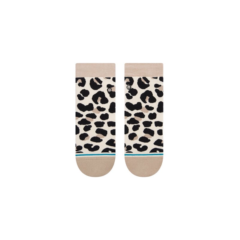 Stance Women's Quarter Socks - Spot On Qtr- Leopard