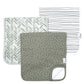 Copper Pearl 3-Pack Burp Cloth Set - Alta