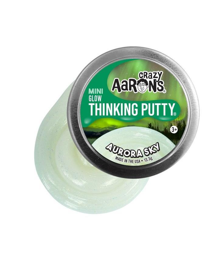 Crazy Aaron's Mini Thinking Putty - Aurora Sky