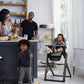 Family with toddler sitting in Baby Jogger City Bistro High Chair