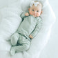 Bonsie Skin to Skin Babywear Footie - Avocado