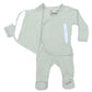 Bonsie Skin to Skin Babywear Footie - Avocado