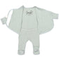 Bonsie Skin to Skin Babywear Footie - Avocado