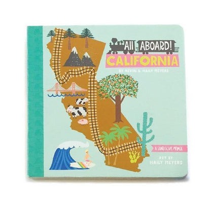 Gibbs Smith All Aboard Primer Book - California Landscape