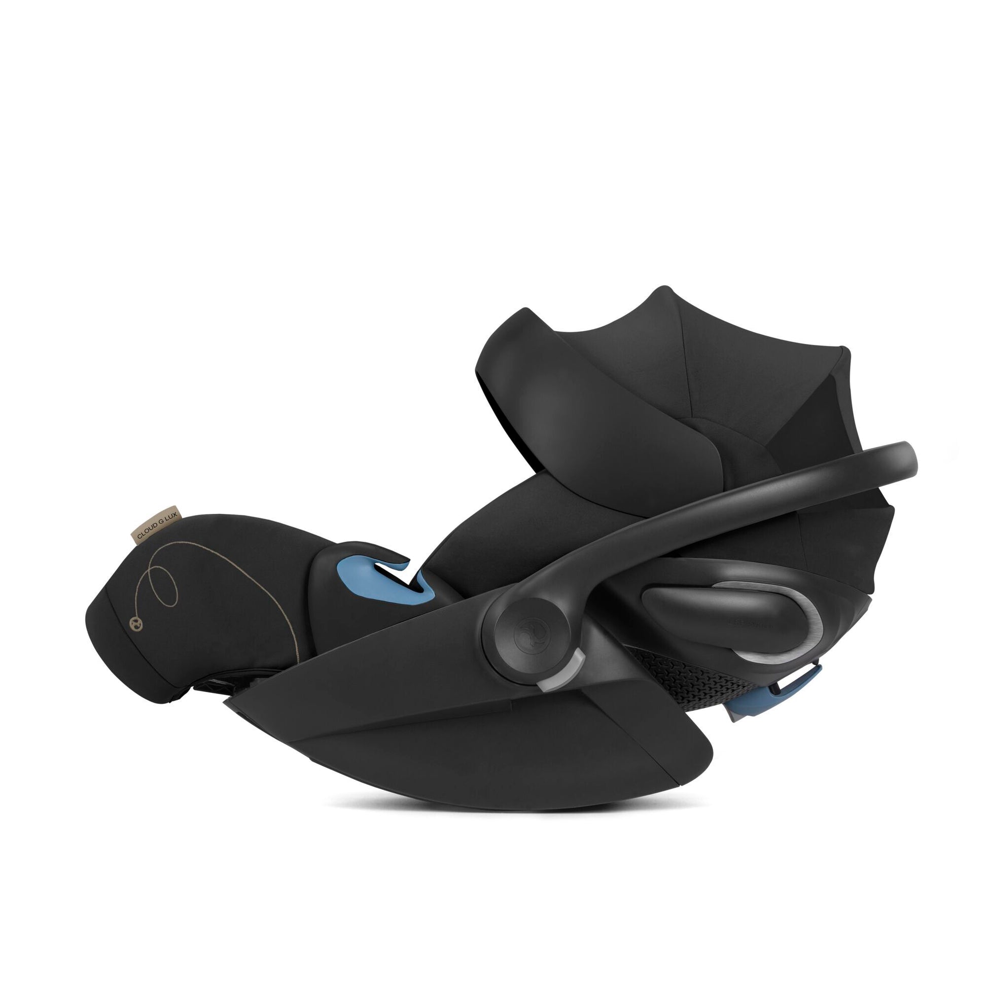 Cybex Cloud G Lux SensorSafe Infant Car Seat - Moon Black
