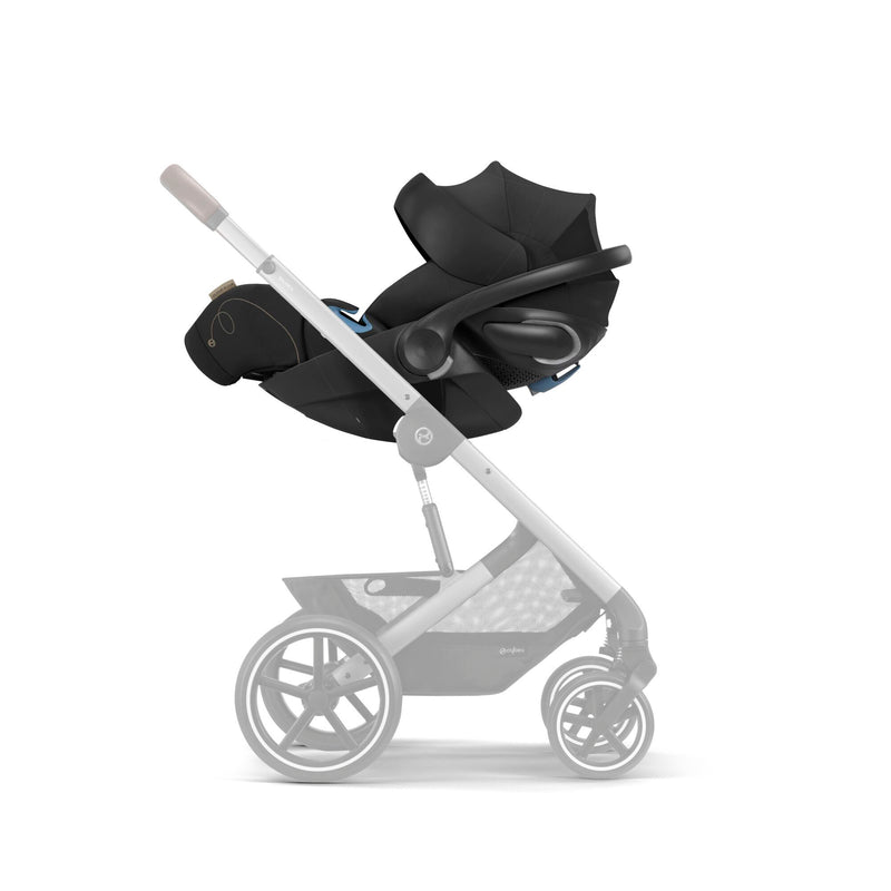 Cybex Cloud G Lux SensorSafe Infant Car Seat - Moon Black