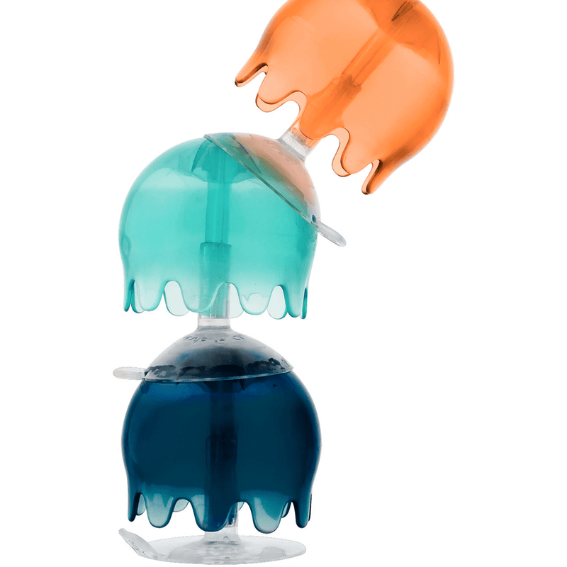 Boon JELLIES Suction Cup Bath Toy - Navy / Coral