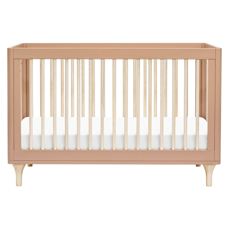 Babyletto Lolly 3-in-1 Convertible Crib with Toddler Bed Conversion Kit - Canyon/Washed Natural