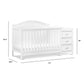 DaVinci Charlie 4-in-1 Convertible Crib and Changer Combo - White