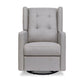 DaVinci Maddox Recliner and Swivel Glider - Misty Grey