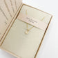 Made by Mary The Little's Collection | Gold Filled Mini Birth Flower Necklace - August / Poppy 