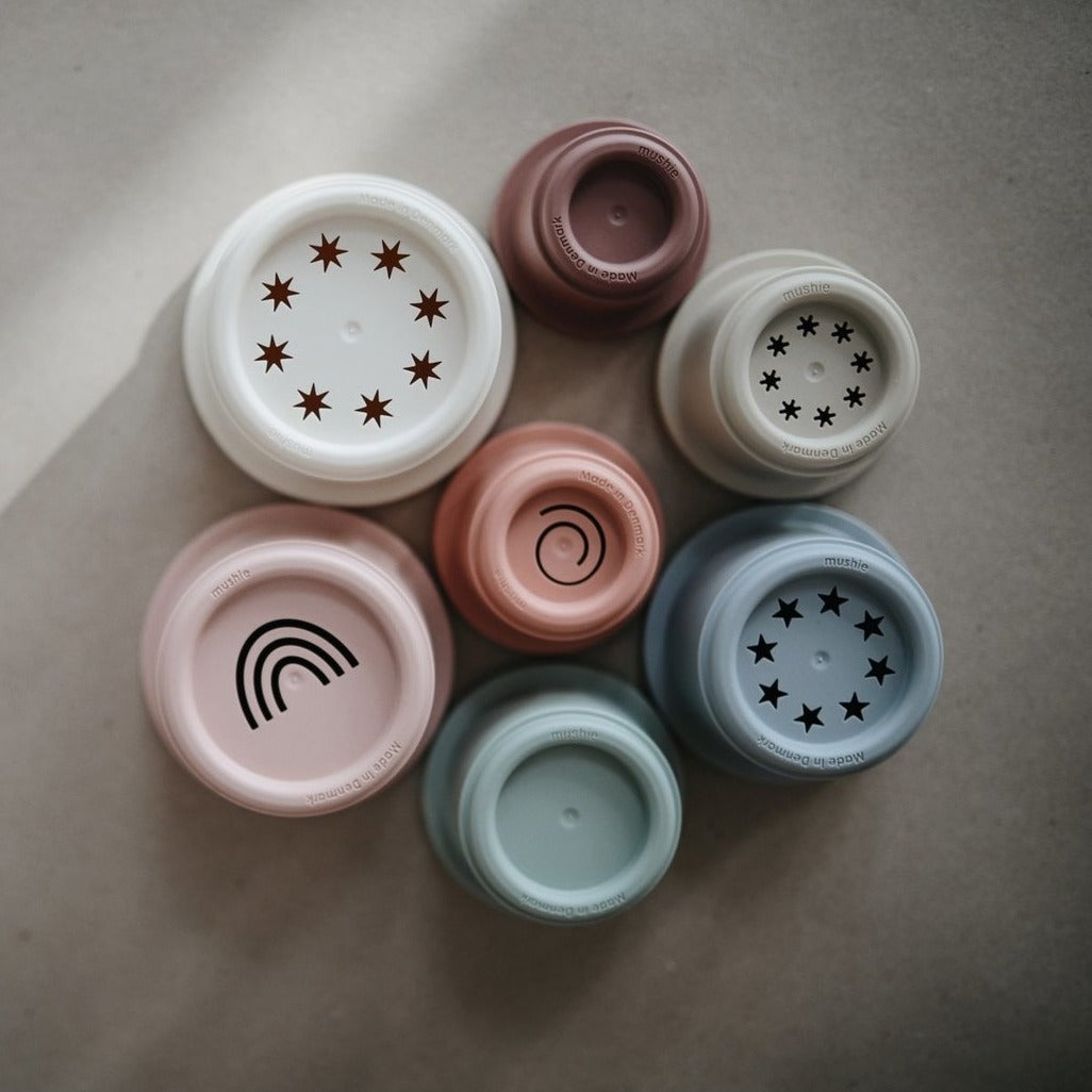 Mushie Stacking Cups - Original