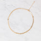 Made by Mary Gold Filled Poppy Choker Necklace