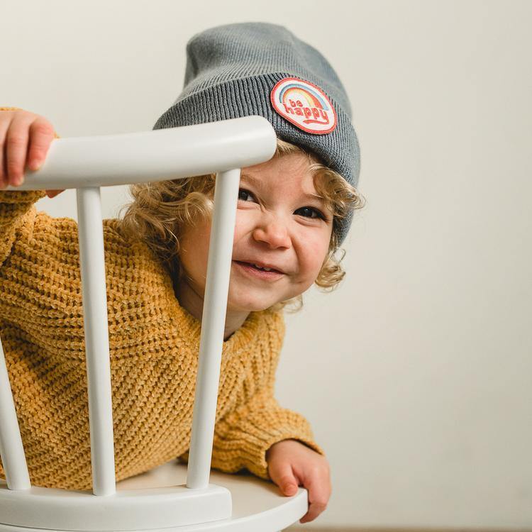 Seaslope Be Happy Beanie - Pacific