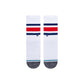 Stance Kids' Crew Socks - Boyd St - White / Blue 