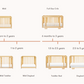 Babyletto Yuzu 8-in-1 Convertible Crib with All-Stages Conversion Kits - Natural